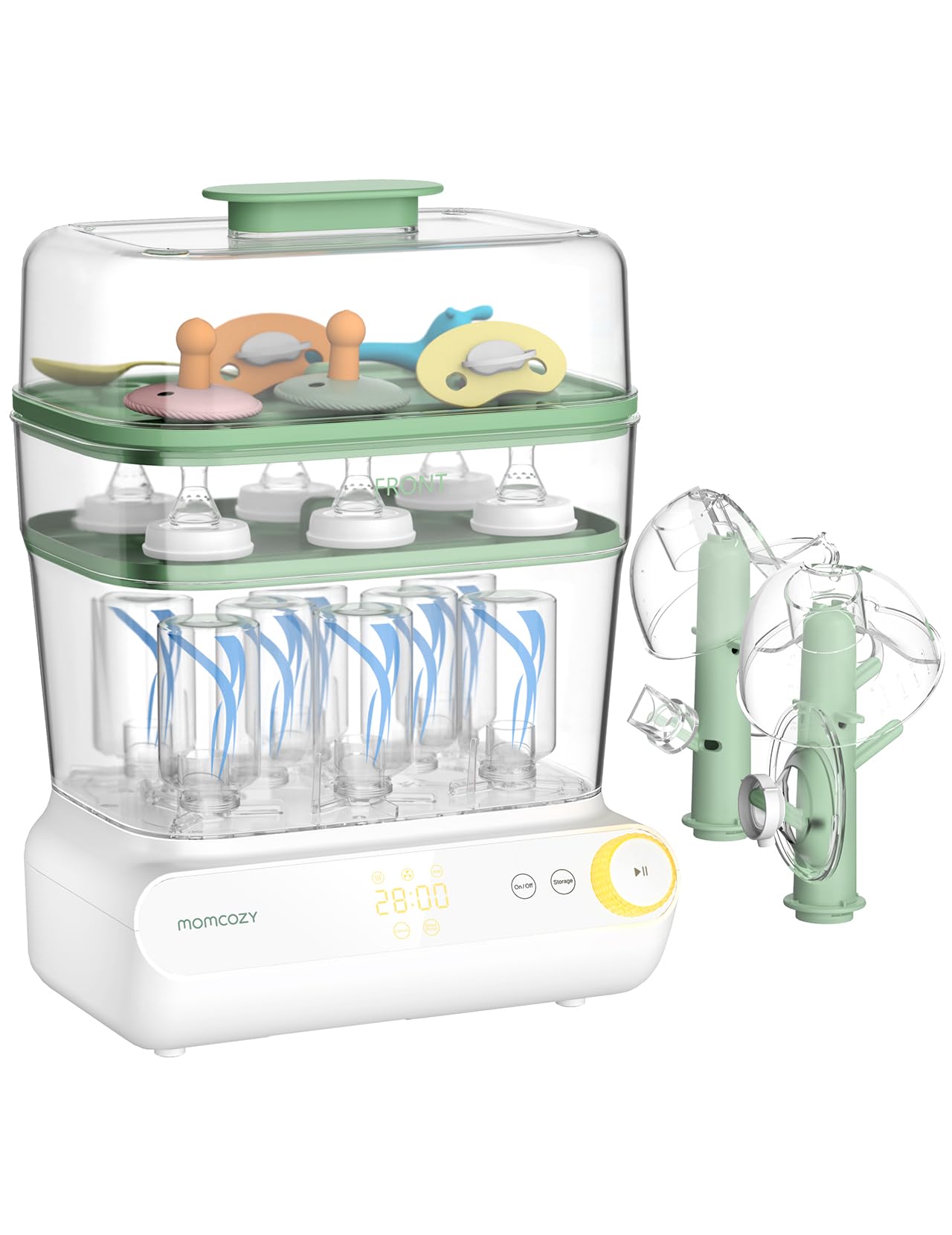 Foto 2 pulgar | Esterilizador Y Secador De Botellas Momcozy De 3 Capas De Gran Capacidad - Venta Internacional.
