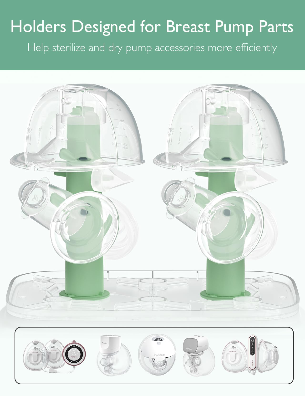 Foto 5 | Esterilizador Y Secador De Botellas Momcozy De 3 Capas De Gran Capacidad - Venta Internacional.