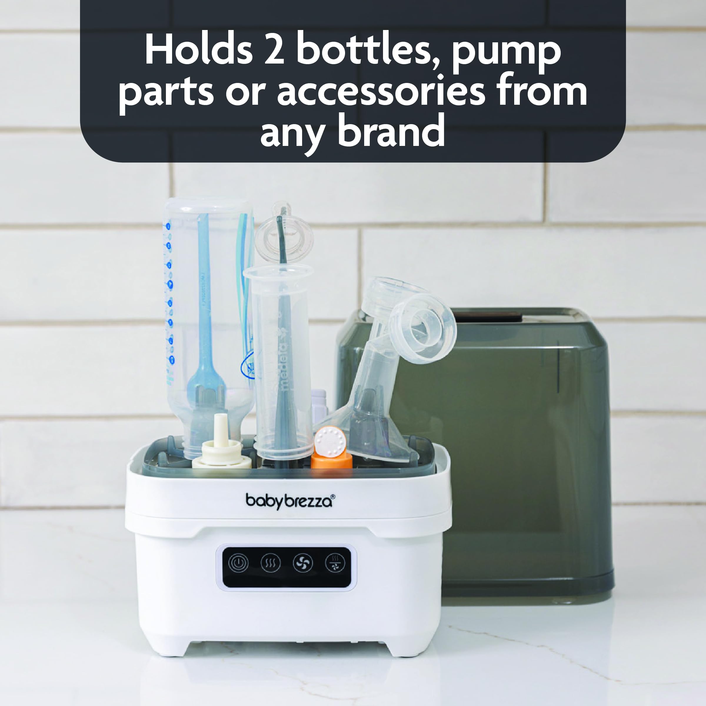 Foto 5 | Secador Esterilizador De Biberones Baby Brezza Compact Travel - Venta Internacional.
