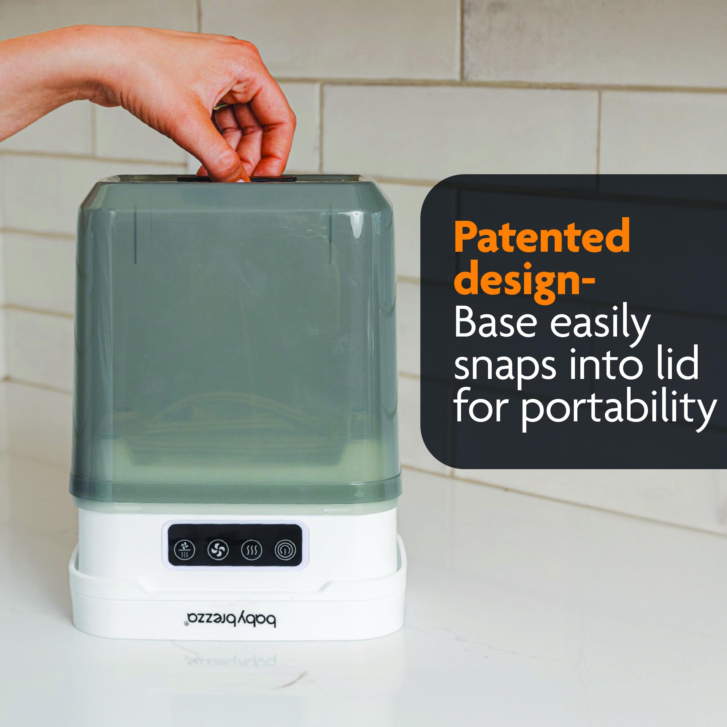 Foto 6 | Secador Esterilizador De Biberones Baby Brezza Compact Travel - Venta Internacional.