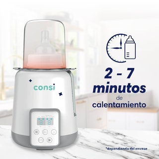 Foto 4 | Consi Esterilizador De Biberones Y Calentador Rápido De Leche Con Temporizador, Panel Táctil, Protección Con