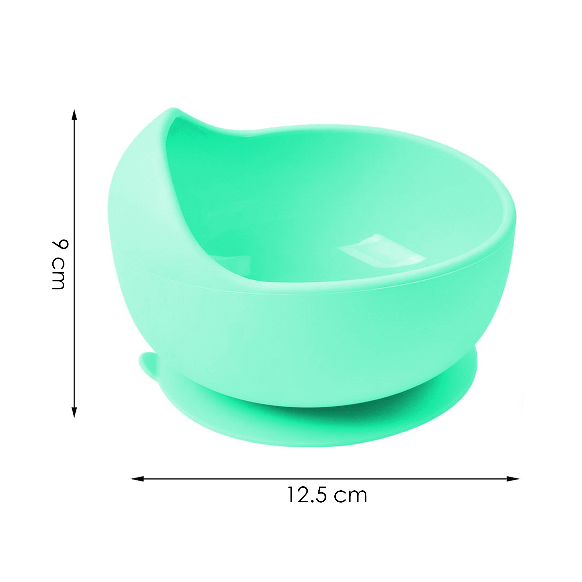 Foto 4 pulgar | Set de Alimentación para Bebé Aquila Babero color Aqua Silicón