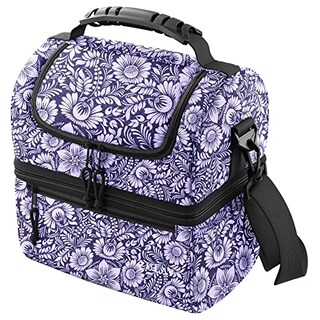 Foto 1 | Venta Internacional - Bolsa De Almuerzo Térmica Print Morado