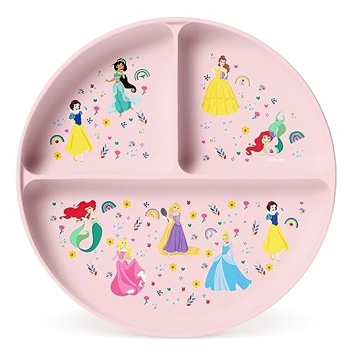 Foto 2 pulgar | Venta Internacional-Plato Simple Modern Princesas Disney Rosa