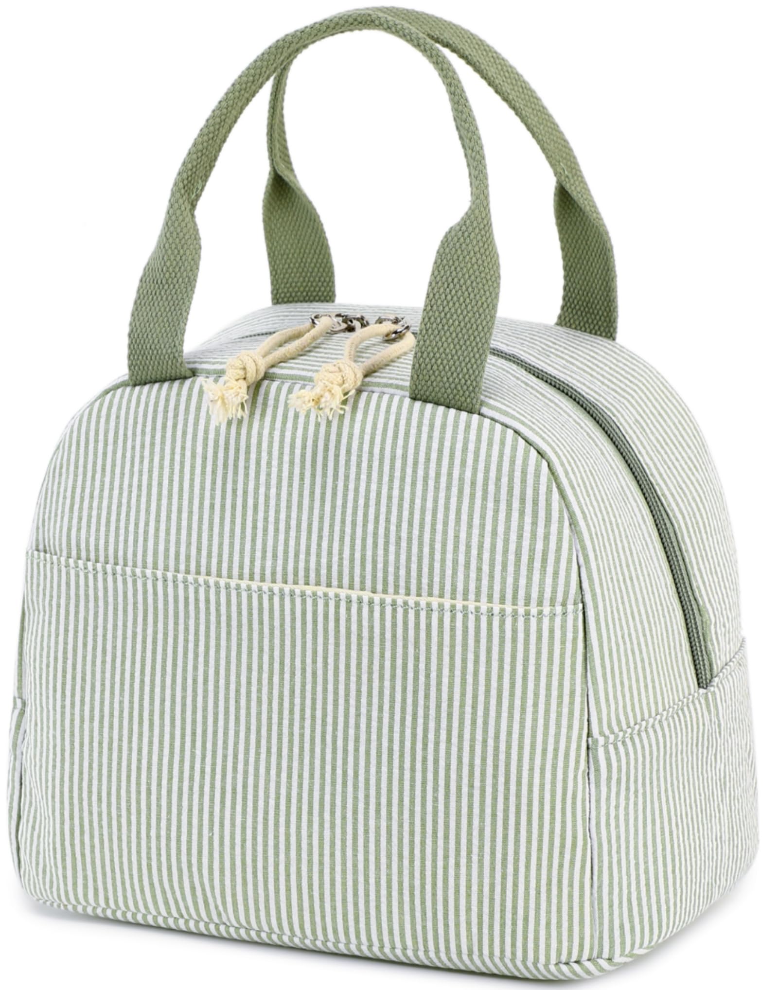 Foto 2 pulgar | Bolsa De Almuerzo Bluboon, Aislante De Pana, Reutilizable, De Gran Capacidad - Venta Internacional.