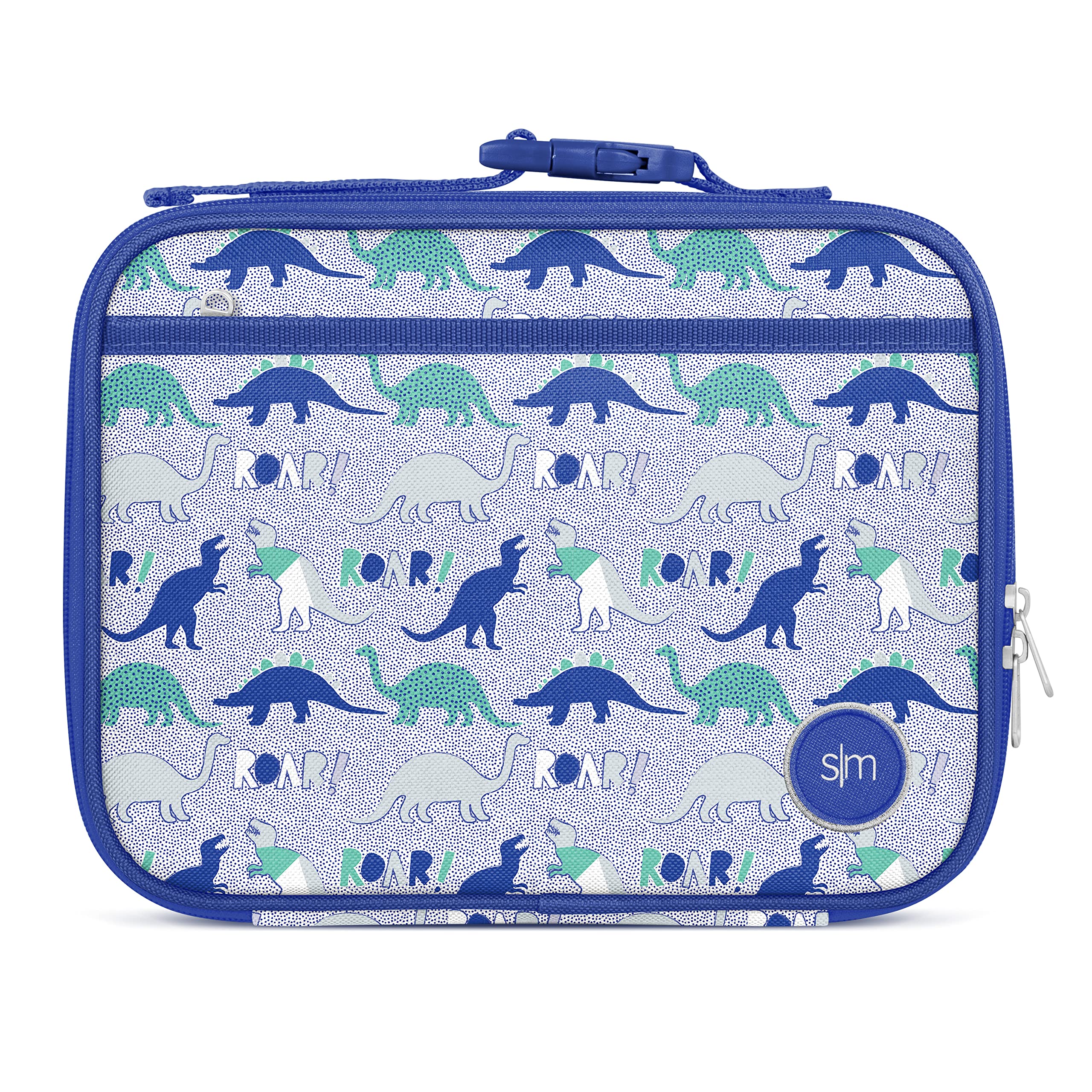 Lonchera Simple Modern De La Colección Hadley Dinosaur Roar Kids - Venta Internacional.