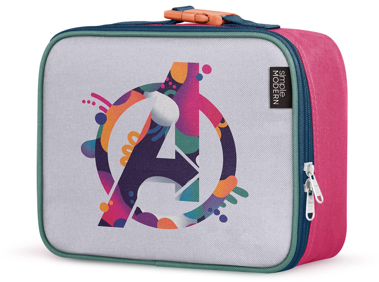 Lonchera Sencilla Y Moderna De Marvel Kids Hadley Avengers Assemble - Venta Internacional.