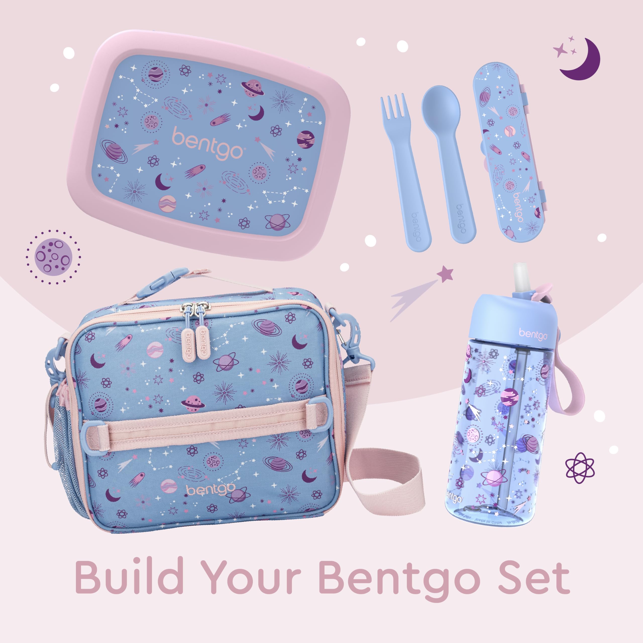 Foto 5 pulgar | Bolsa De Almuerzo Bentgo Kids, Duradera, Con Doble Aislamiento, Color Lavanda - Venta Internacional.