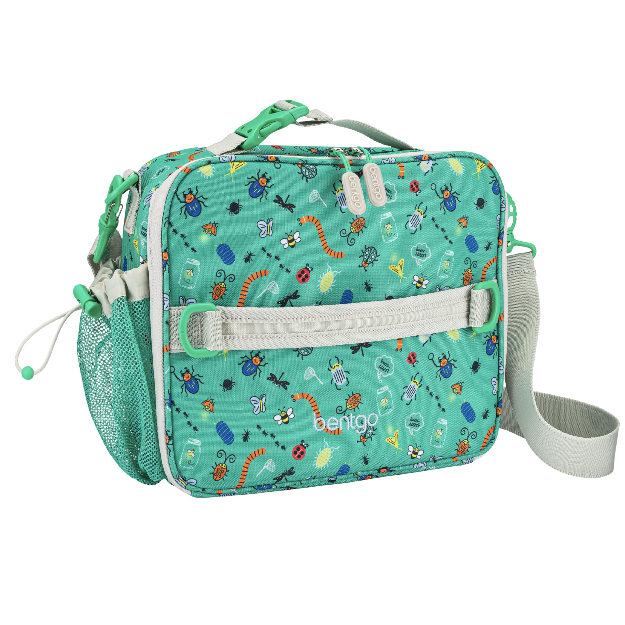 Bolsa De Almuerzo Bentgo Kids Duradera Con Doble Aislamiento Bug Buddies - Venta Internacional.