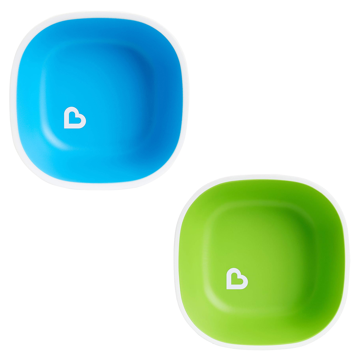 Foto 2 pulgar | Plato Bowl Splash Munchkin 2pz Azul Verde