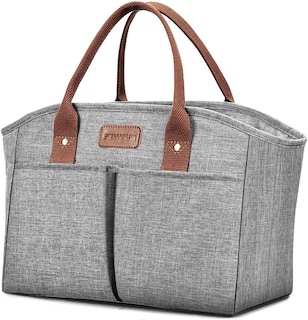 Foto 1 | Bolsa de Almuerzo Easyfun con Aislamiento Térmico Gris Unisex - Venta Internacional