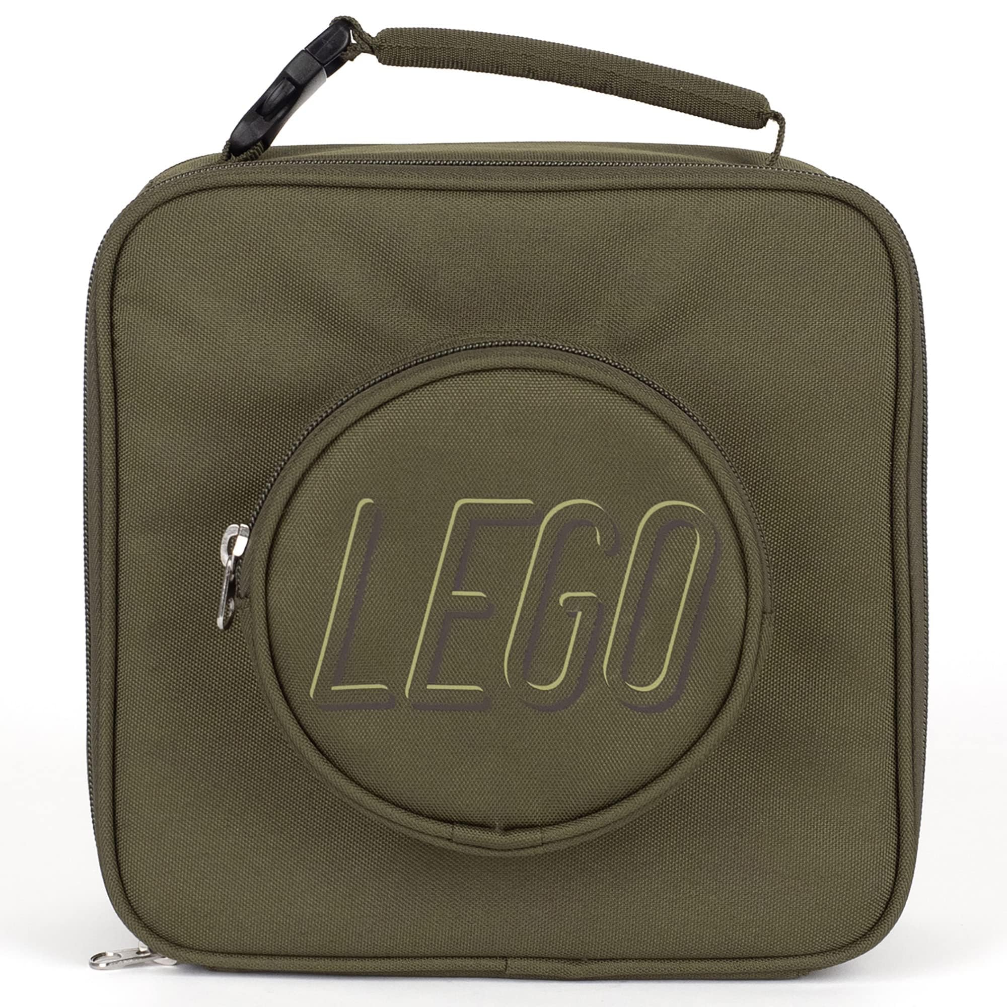 Foto 3 pulgar | Bolsa De Almuerzo Lego Durable Con Aislamiento Y Bolsa De Malla, Color Oliva - Venta Internacional.