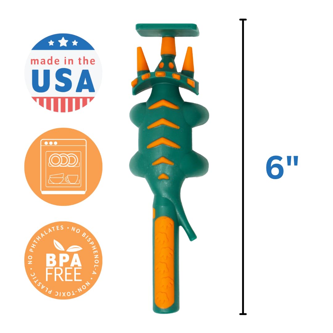 Foto 6 pulgar | Juego De Vajilla Constructive Eating Para Niños De 1 A 3 Años, Dinosaurio - Venta Internacional.