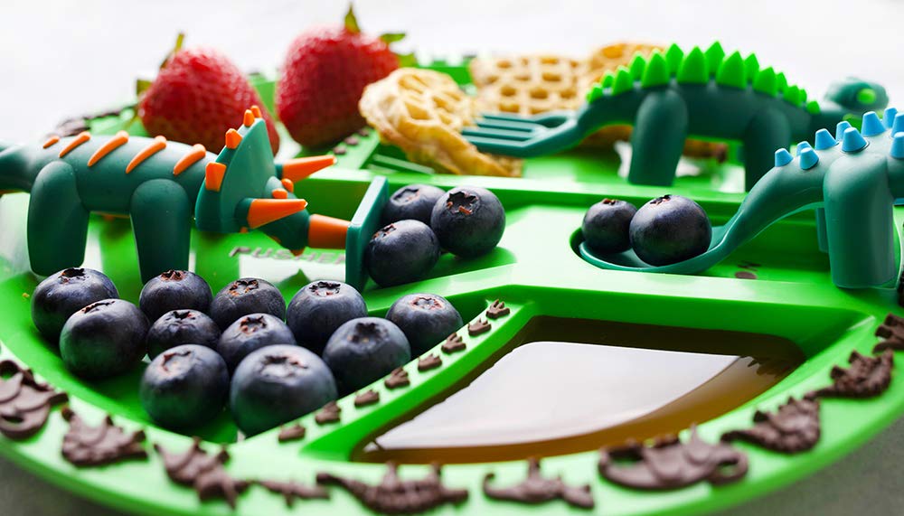Foto 8 pulgar | Juego De Vajilla Constructive Eating Para Niños De 1 A 3 Años, Dinosaurio - Venta Internacional.