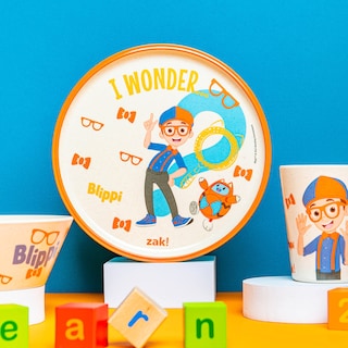 Foto 3 | Juego de Vajilla Blippi Kids de 3 Piezas Melamina de Zak Designs - Venta Internacional