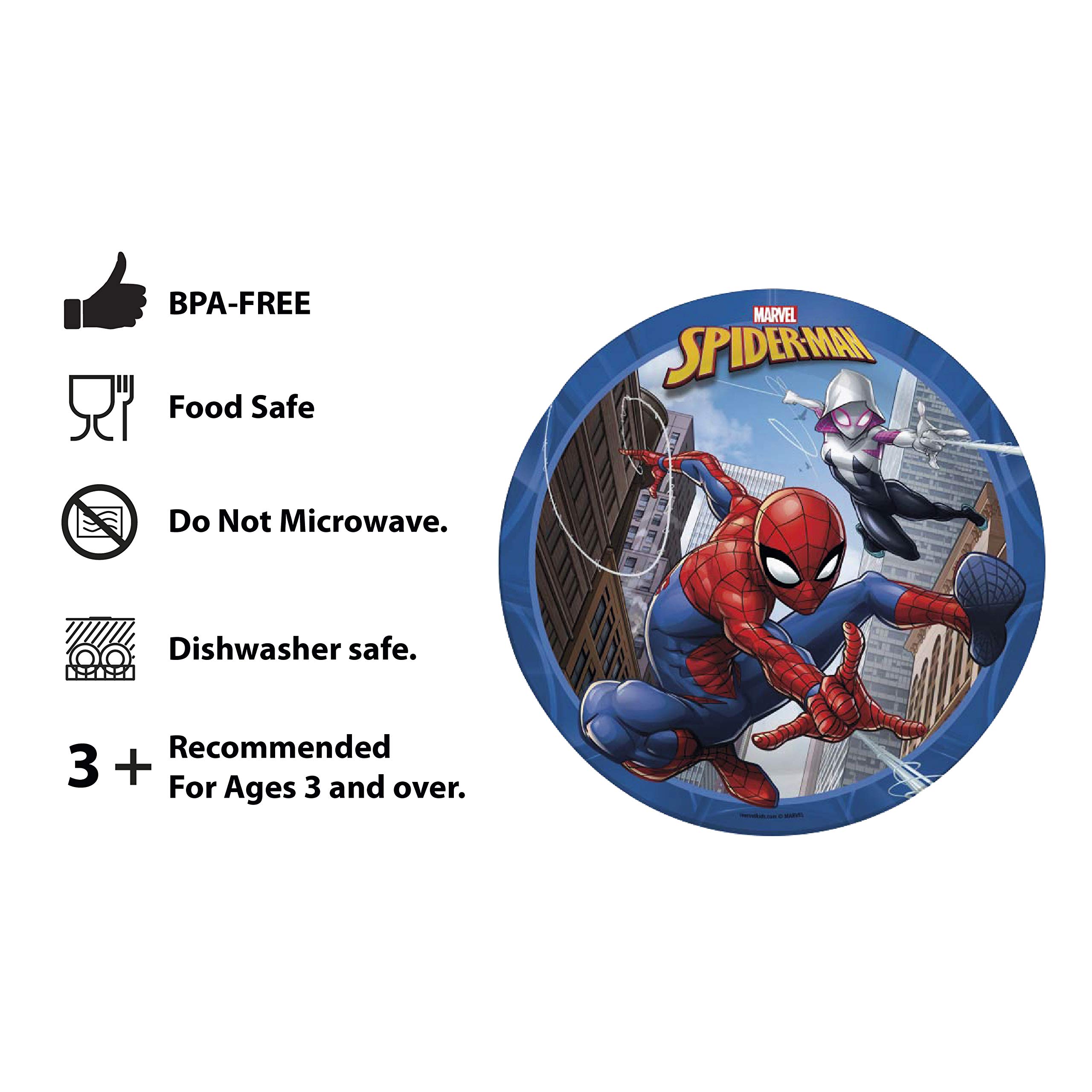 Foto 3 pulgar | Set de Vajilla Zak Designs Marvel Spider-Man para Niños - Venta Internacional