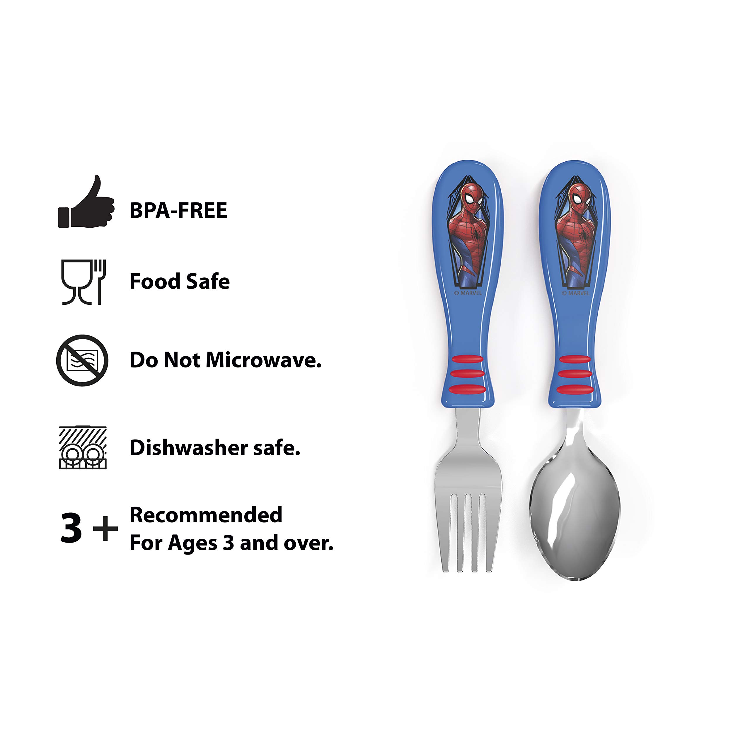 Foto 4 pulgar | Set de Vajilla Zak Designs Marvel Spider-Man para Niños - Venta Internacional