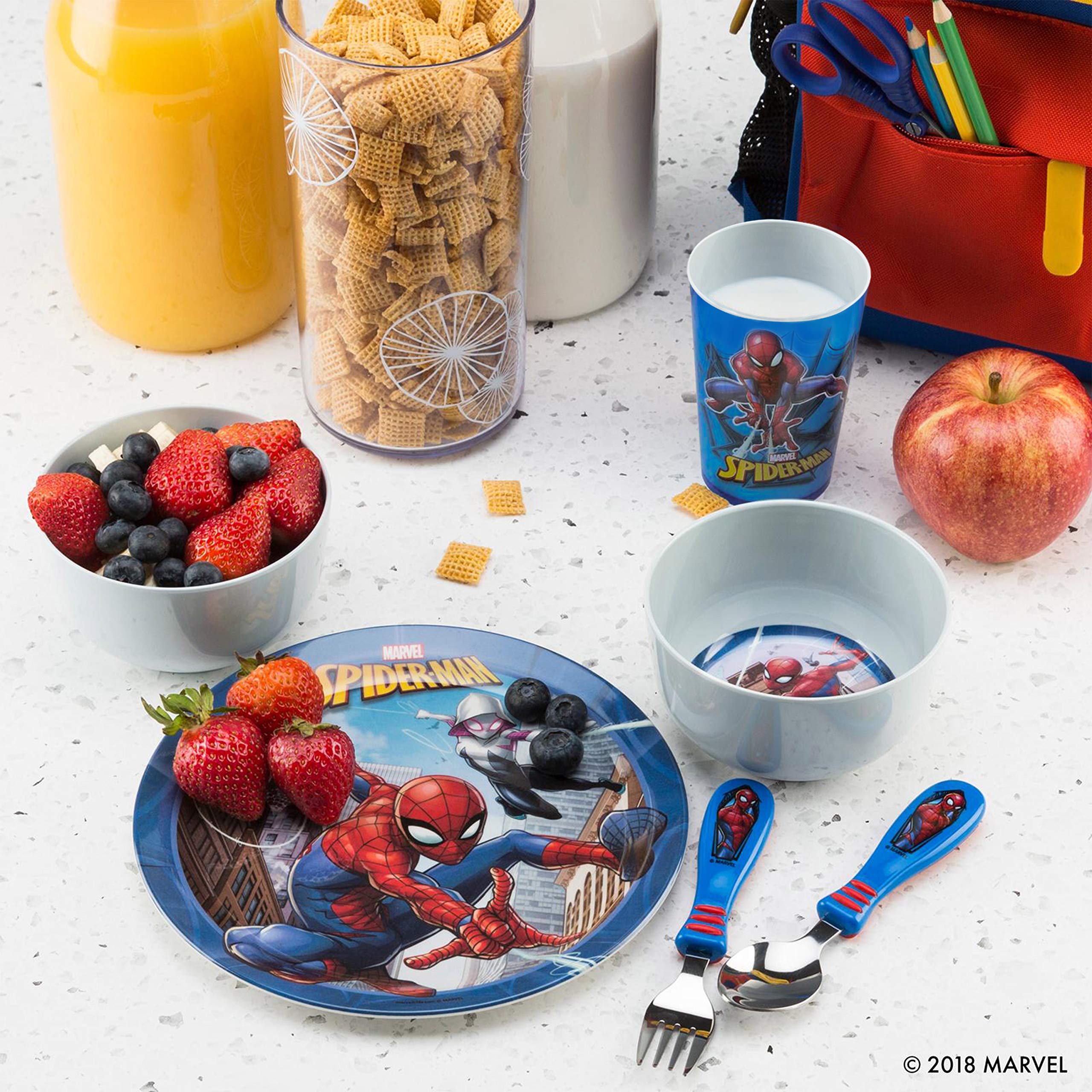 Foto 6 pulgar | Set de Vajilla Zak Designs Marvel Spider-Man para Niños - Venta Internacional