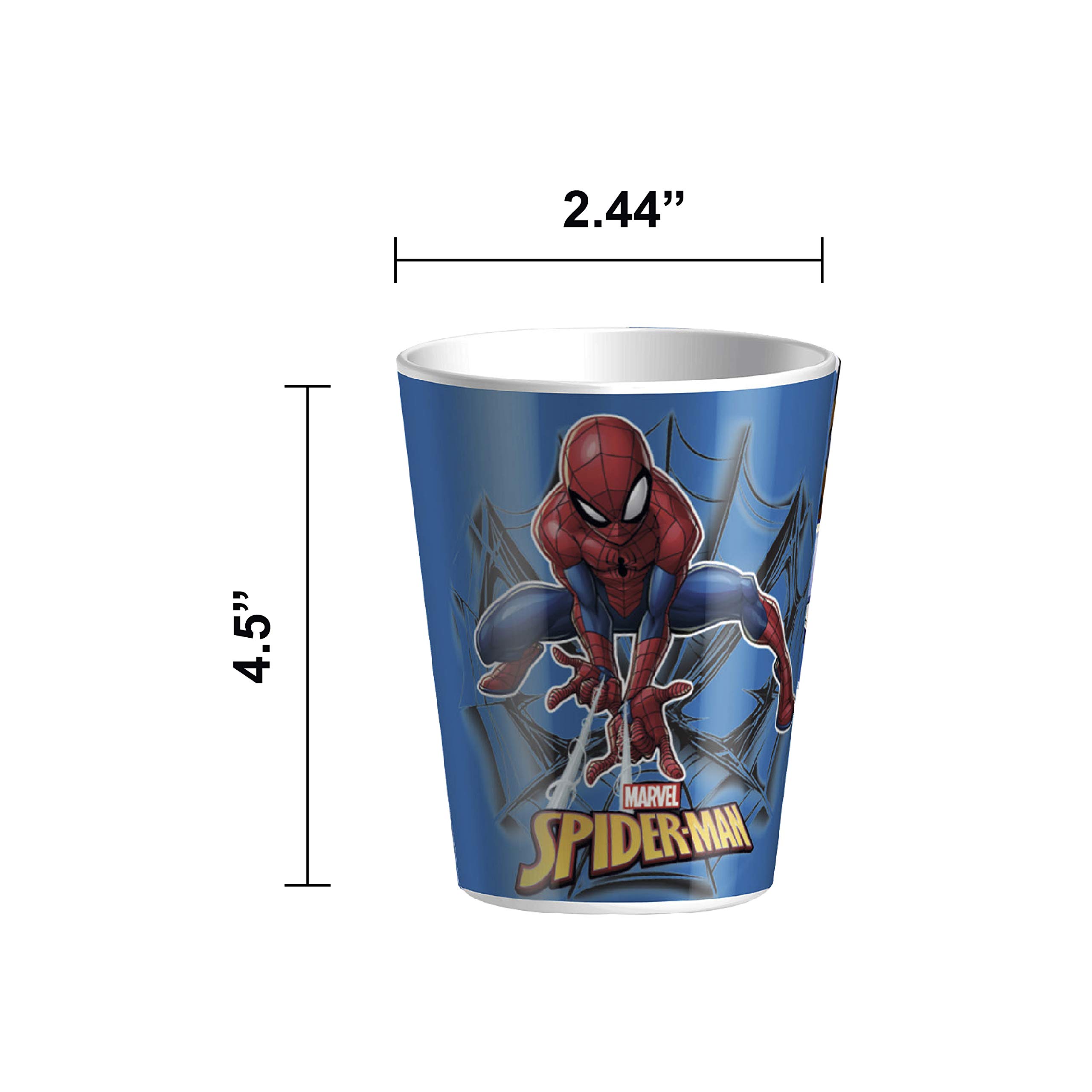 Foto 8 pulgar | Set de Vajilla Zak Designs Marvel Spider-Man para Niños - Venta Internacional