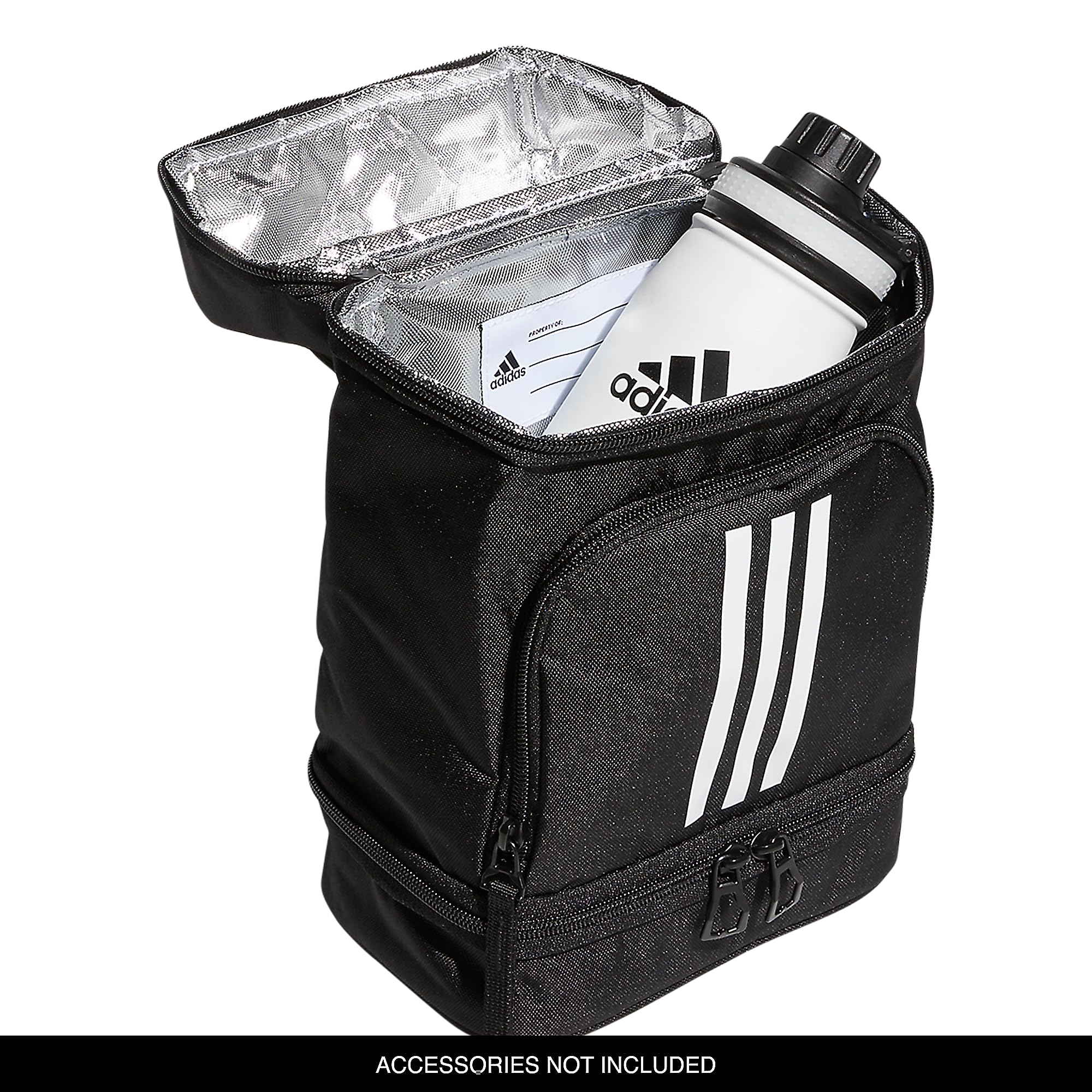 Foto 4 pulgar | Bolsa De Almuerzo Adidas Excel Con Aislamiento Negro Y Blanco - Venta Internacional.