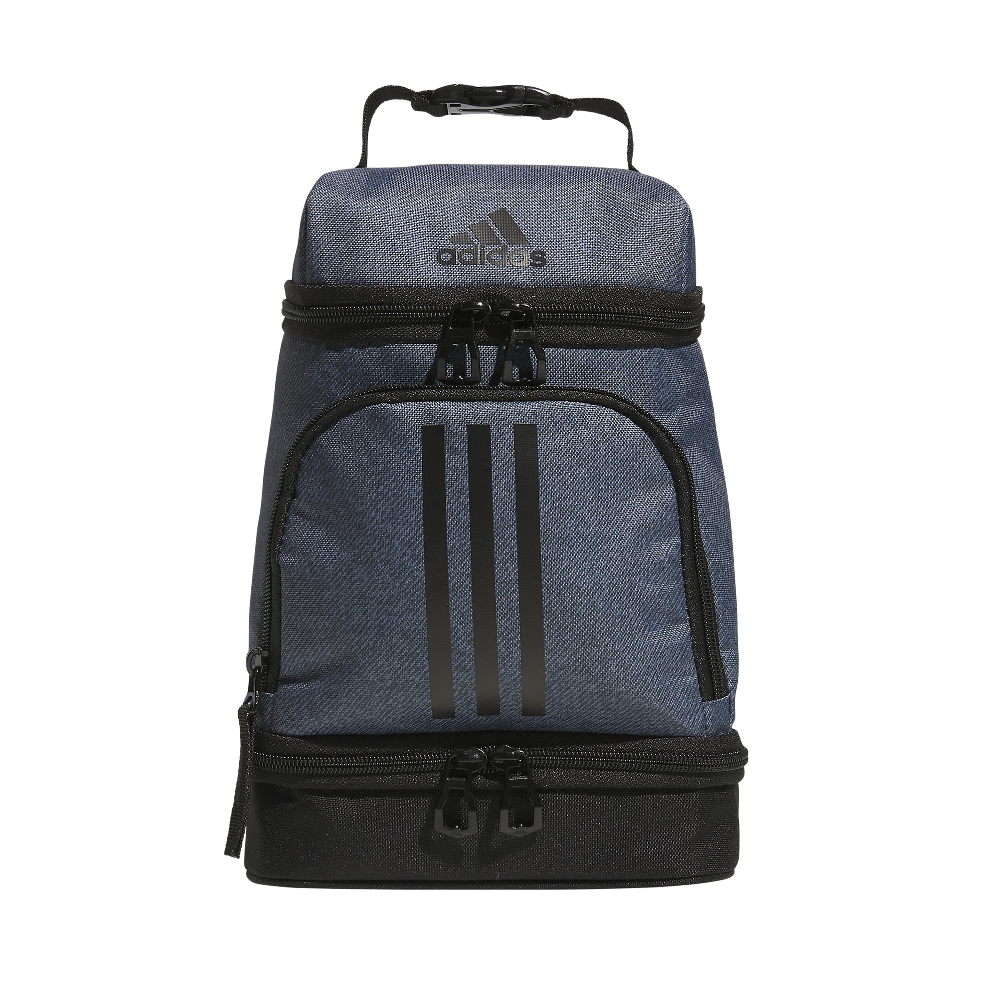 Bolsa De Almuerzo Adidas Excel 2 Con Aislamiento De Sarga Ónix Gris/negra - Venta Internacional.