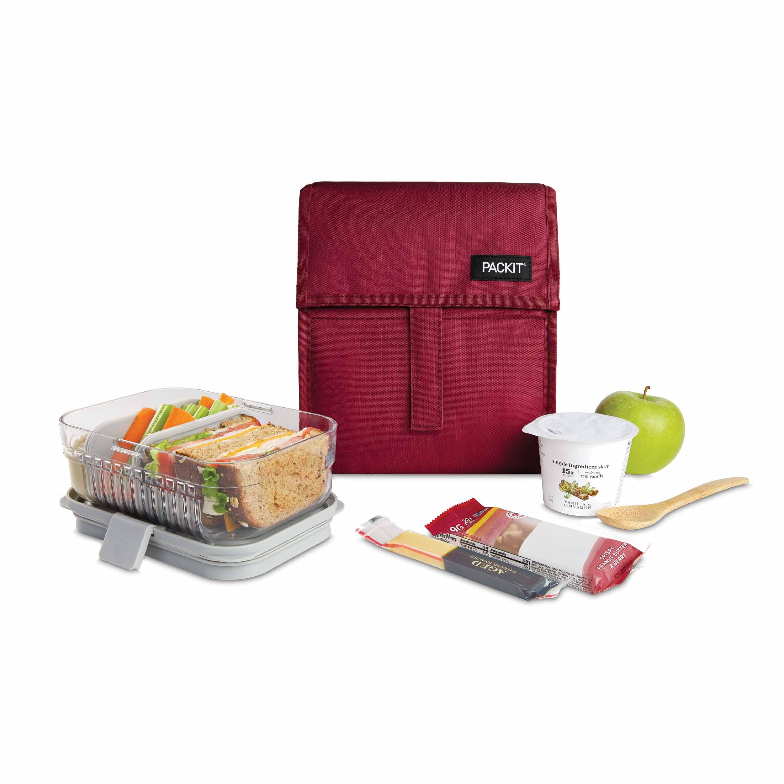 Foto 5 pulgar | Bolsa de Almuerzo Packit Freezable Ruby con Tecnología Ecofreeze - Venta Internacional
