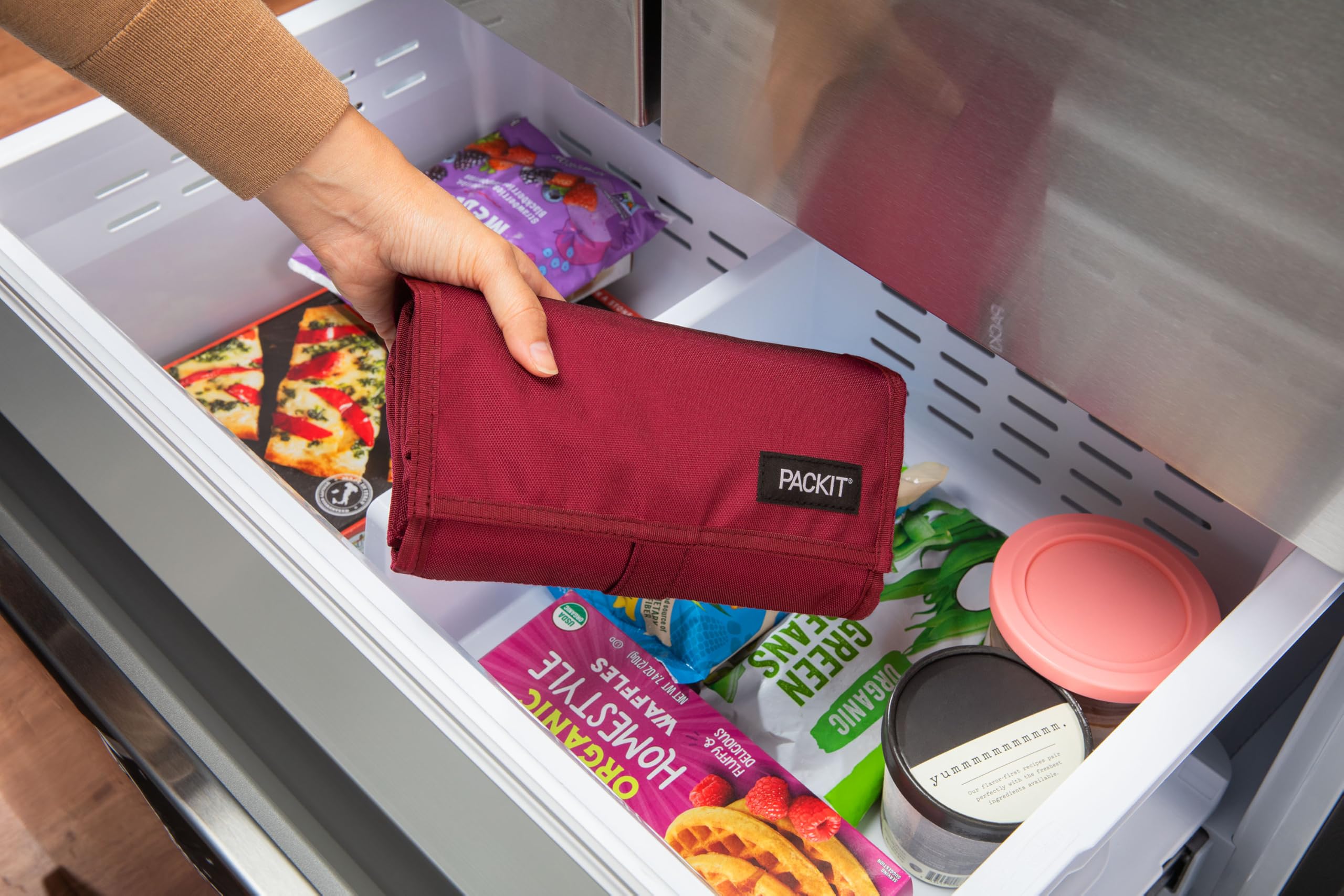 Foto 6 pulgar | Bolsa de Almuerzo Packit Freezable Ruby con Tecnología Ecofreeze - Venta Internacional