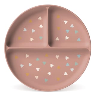 Foto 1 | Plato Simple Y Moderno De Silicona Para Bebés Y Niños Pequeños Parker - Venta Internacional.