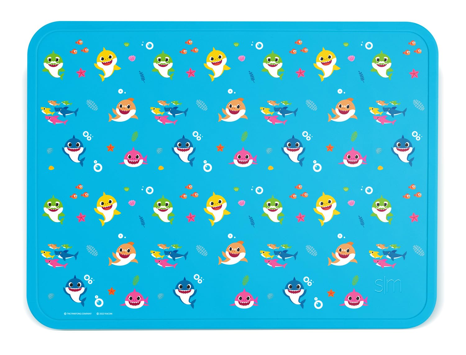 Foto 1 | Colección Placemat Simple Modern Baby Shark Silicone Piper - Venta Internacional.