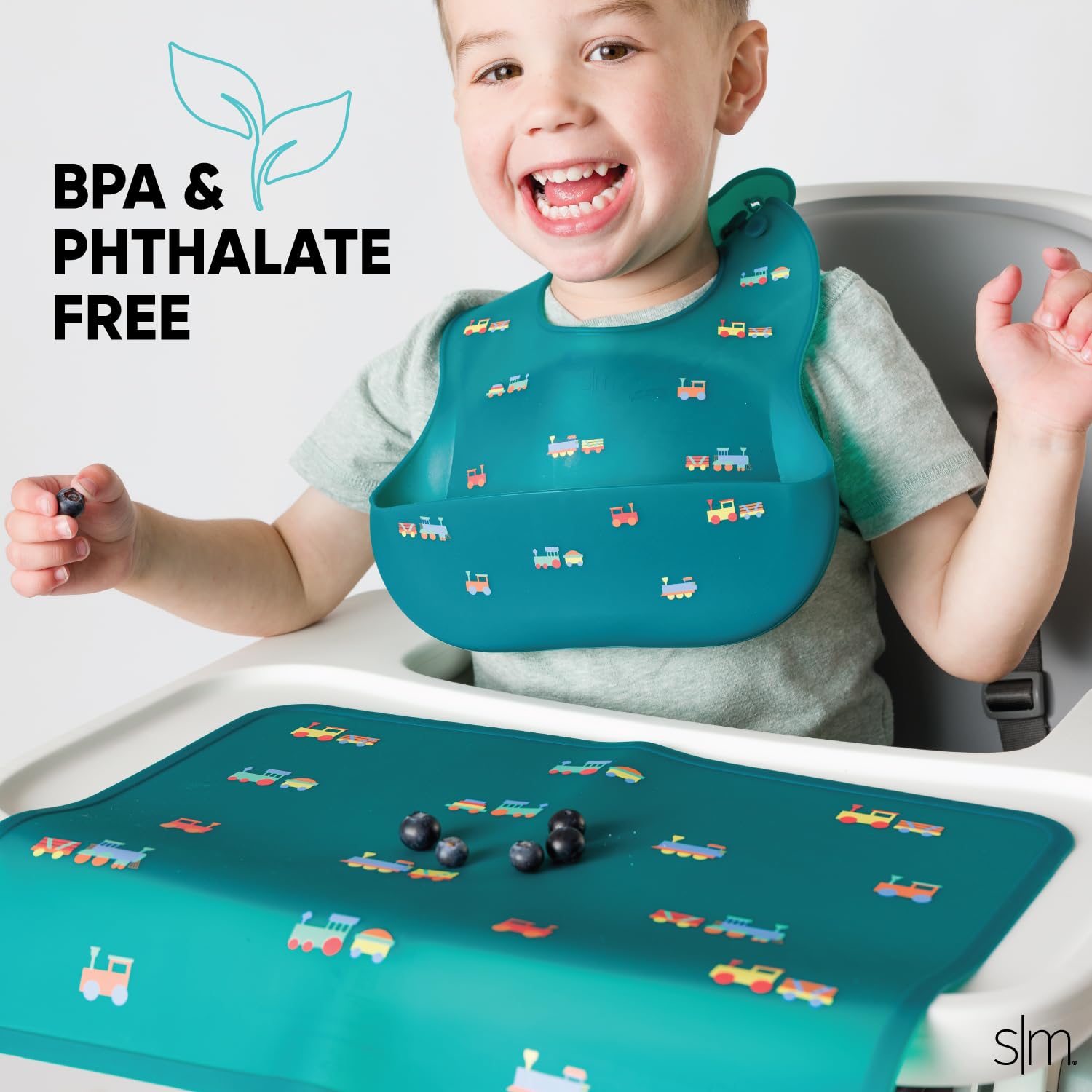 Foto 4 pulgar | Colección Placemat Simple Modern Baby Shark Silicone Piper - Venta Internacional.