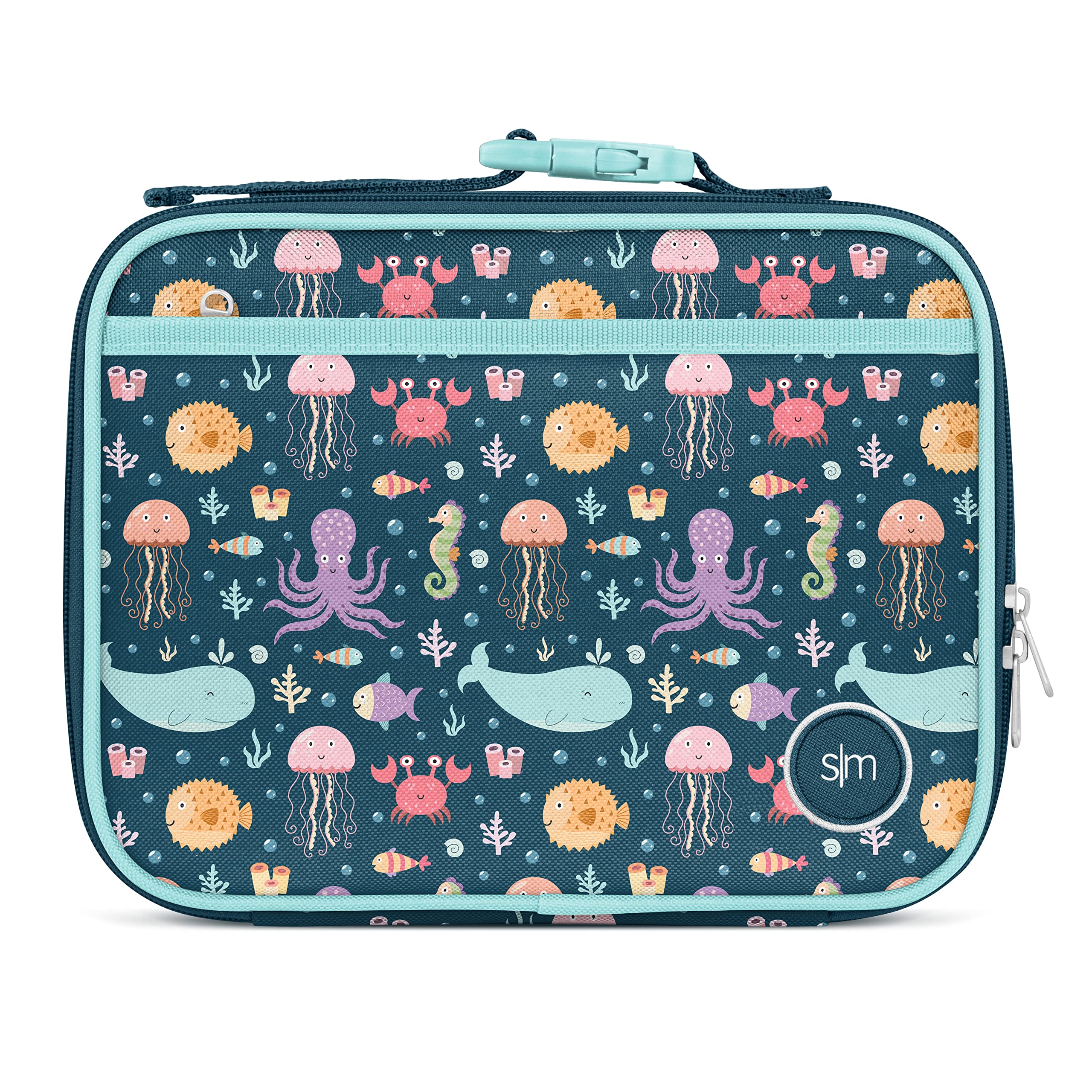 Foto 1 | Fiambrera Sencilla Y Moderna De La Colección Hadley Under The Sea De 4 Litros - Venta Internacional.