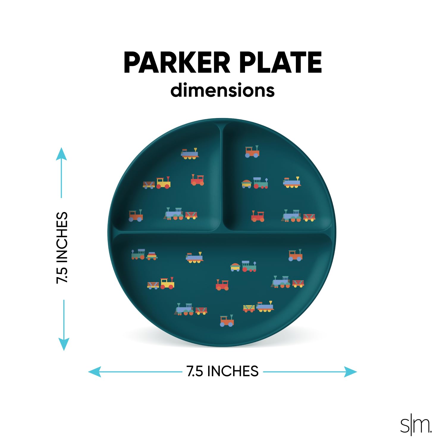 Foto 3 pulgar | Plato De Silicona Para Bebés Y Niños Pequeños Dividido, Apto Para Microondas - Venta Internacional.