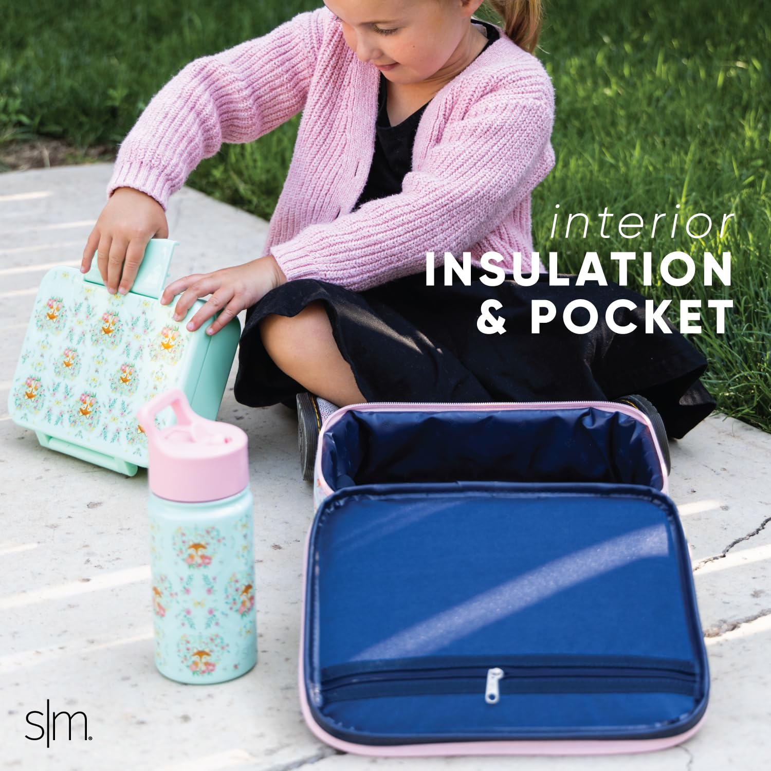 Foto 4 pulgar | Lonchera Simple Modern Bluey Kids Hadley Collection, Azul - Venta Internacional.