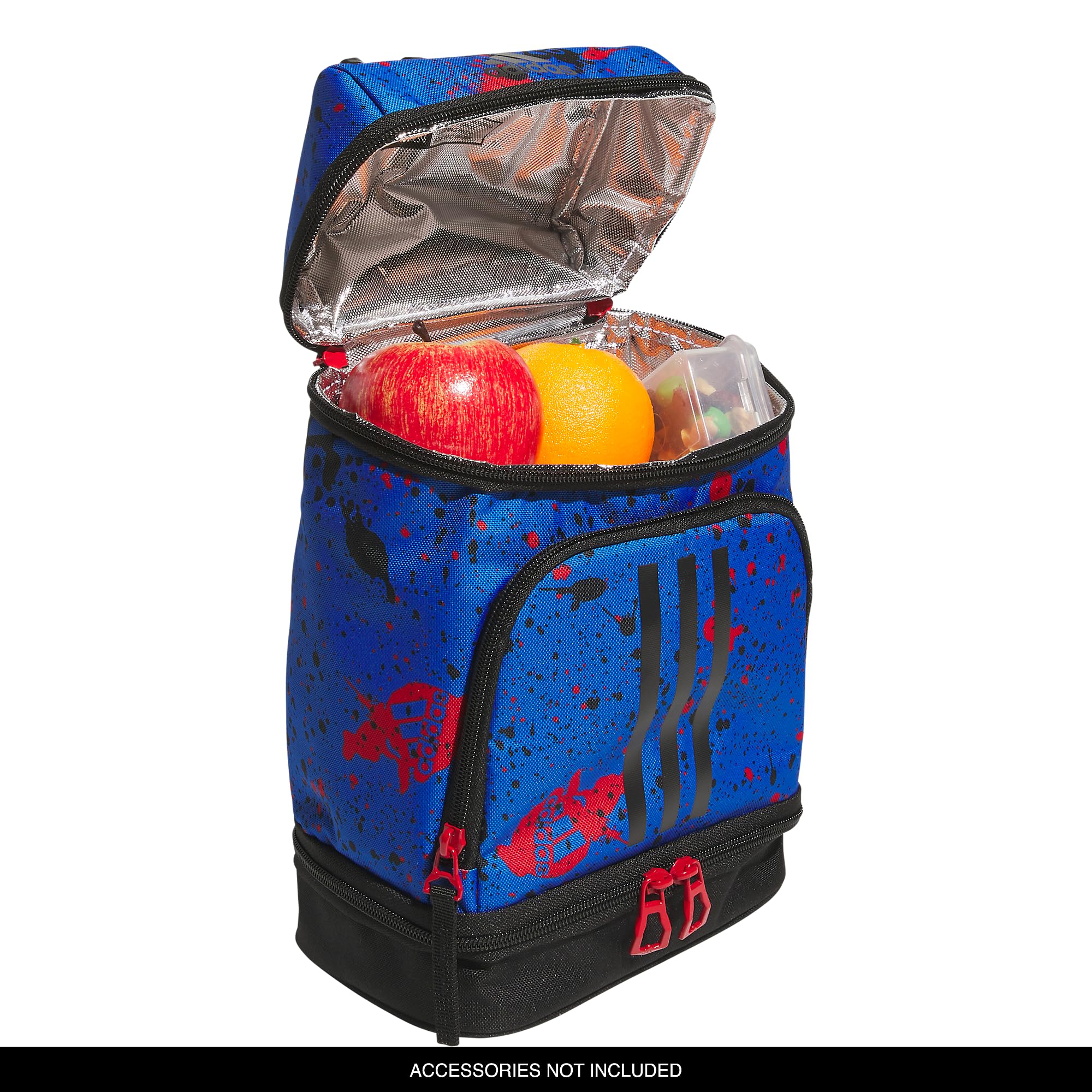 Foto 3 | Bolsa De Almuerzo Adidas Excel 2 Con Aislamiento Splatter Bright Royal - Venta Internacional.