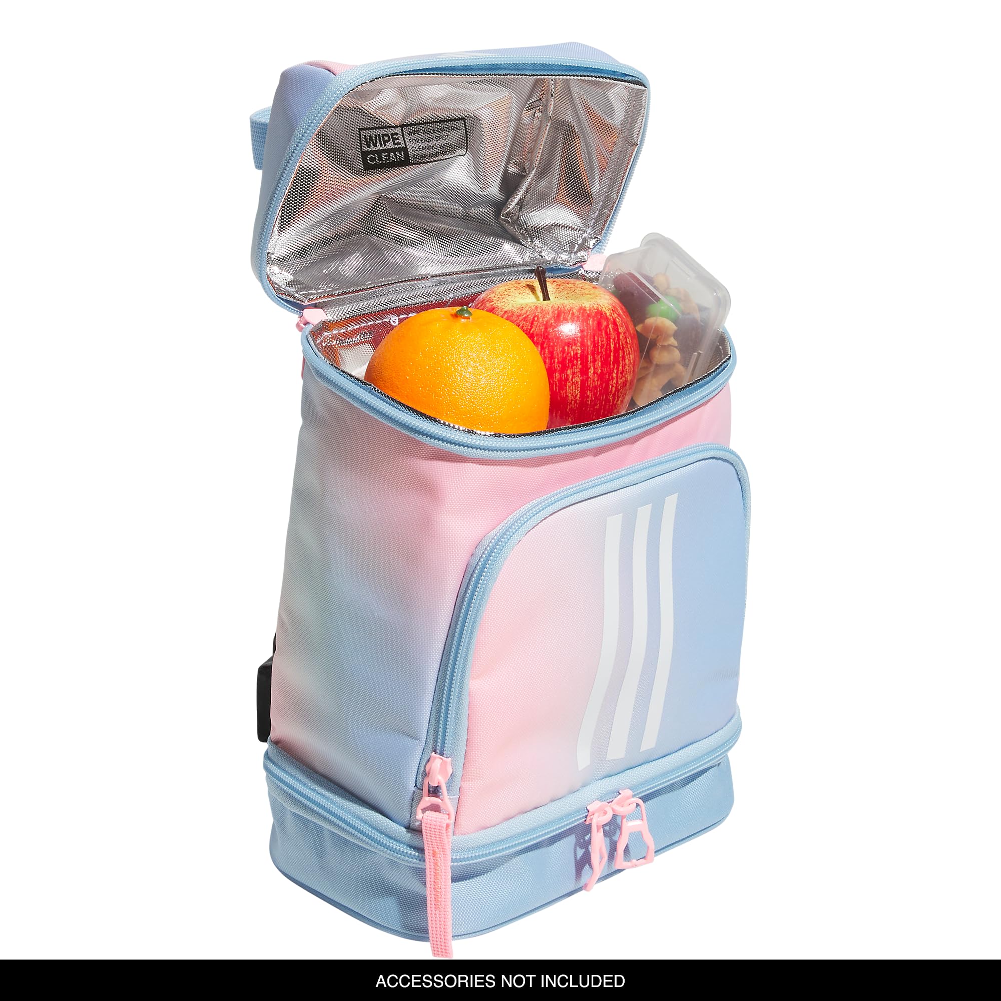 Foto 4 pulgar | Bolsa De Almuerzo Adidas Excel 2 Con Aislamiento Unisex Clear Sky - Venta Internacional.