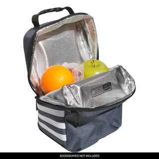 Foto 3 | Lonchera Adidas Santiago Con Aislamiento Para Alimentos, Color Gris - Venta Internacional.