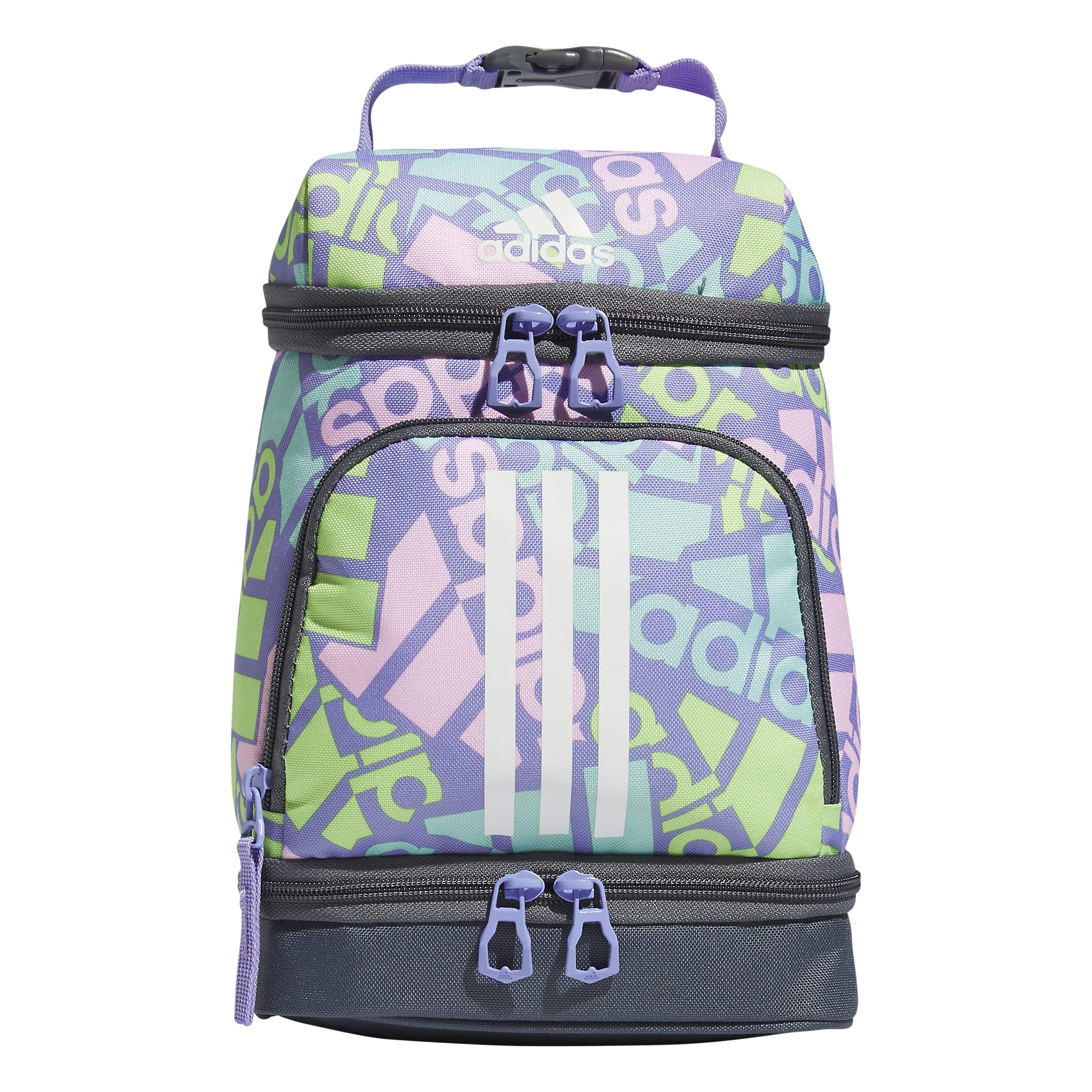 Foto 2 pulgar | Bolsa De Almuerzo Adidas Excel 2, Aislante, Unisex, Color Morado Claro/ónix - Venta Internacional.