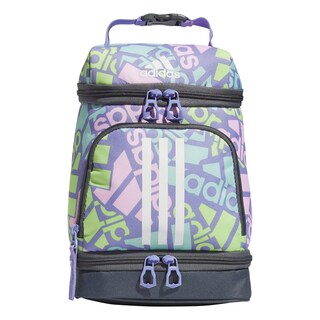 Foto 1 | Bolsa De Almuerzo Adidas Excel 2, Aislante, Unisex, Color Morado Claro/ónix - Venta Internacional.