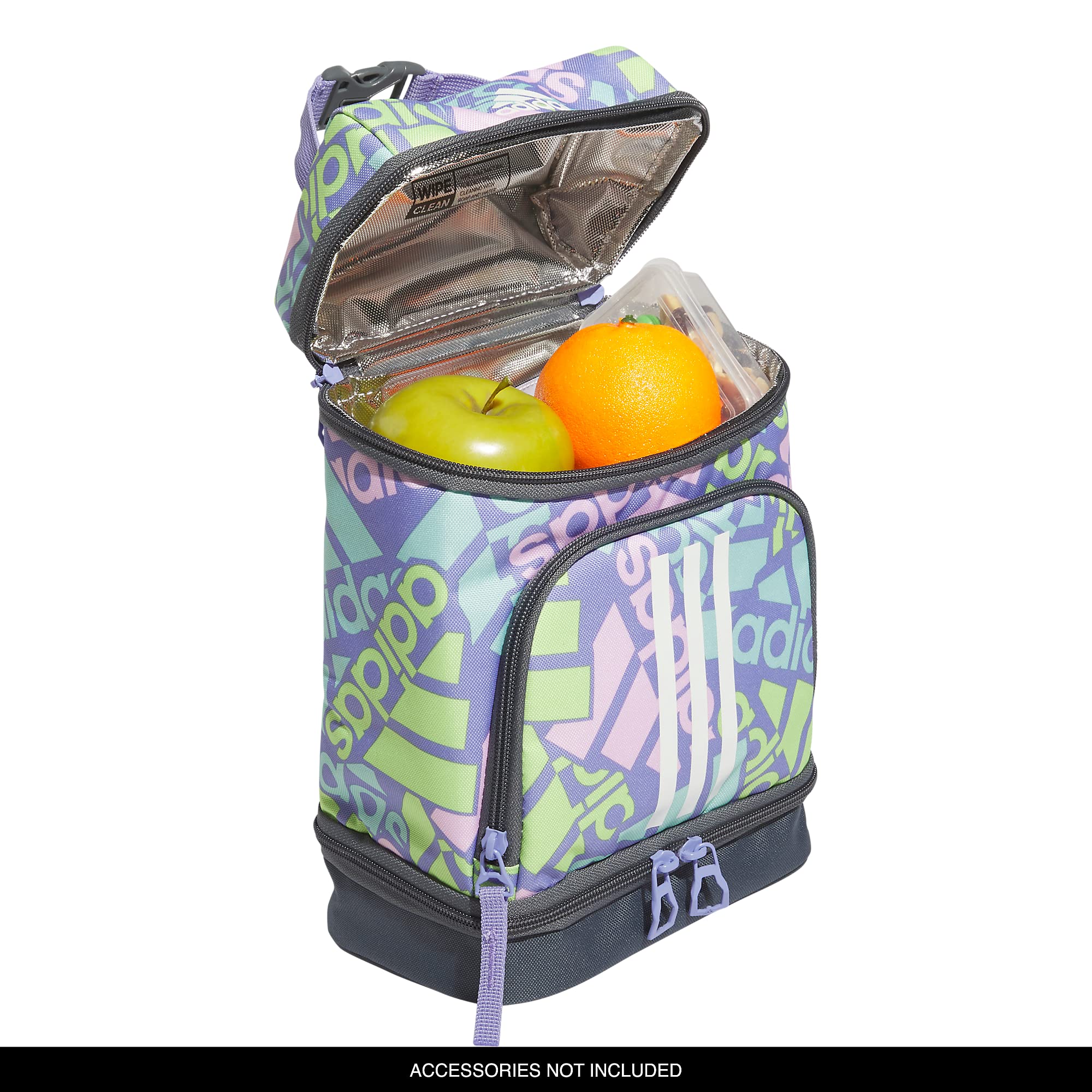 Foto 4 pulgar | Bolsa De Almuerzo Adidas Excel 2, Aislante, Unisex, Color Morado Claro/ónix - Venta Internacional.