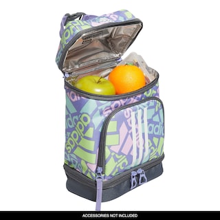 Foto 3 | Bolsa De Almuerzo Adidas Excel 2, Aislante, Unisex, Color Morado Claro/ónix - Venta Internacional.