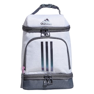 Foto 1 | Bolsa De Almuerzo Adidas Excel 2 Con Aislamiento, Color Blanco, Cromo Sombrío Y Gris Ónix - Venta Internacional.