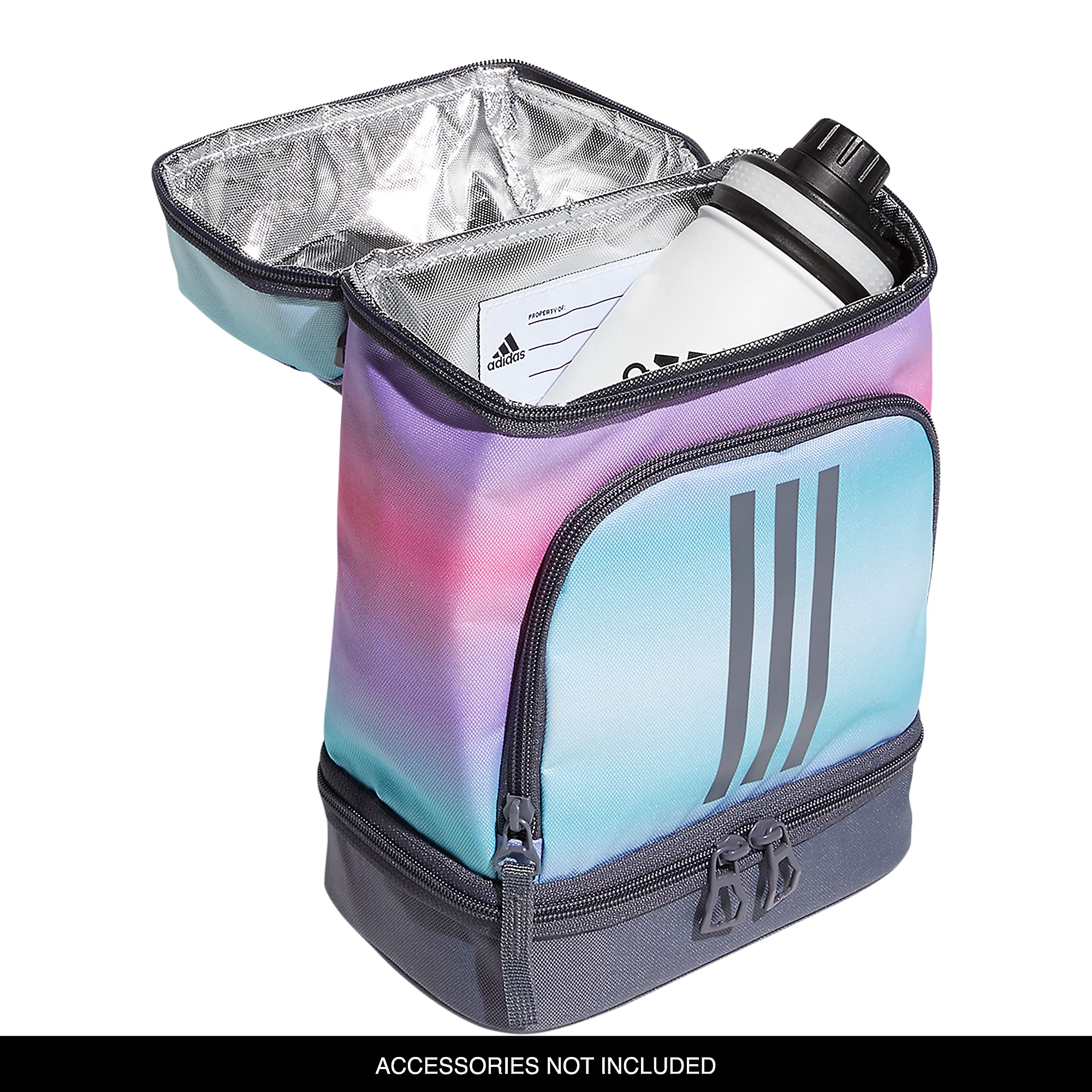 Foto 4 pulgar | Bolsa De Almuerzo Adidas Excel 2 Con Aislamiento Degradado Rosa Y Ónix - Venta Internacional.