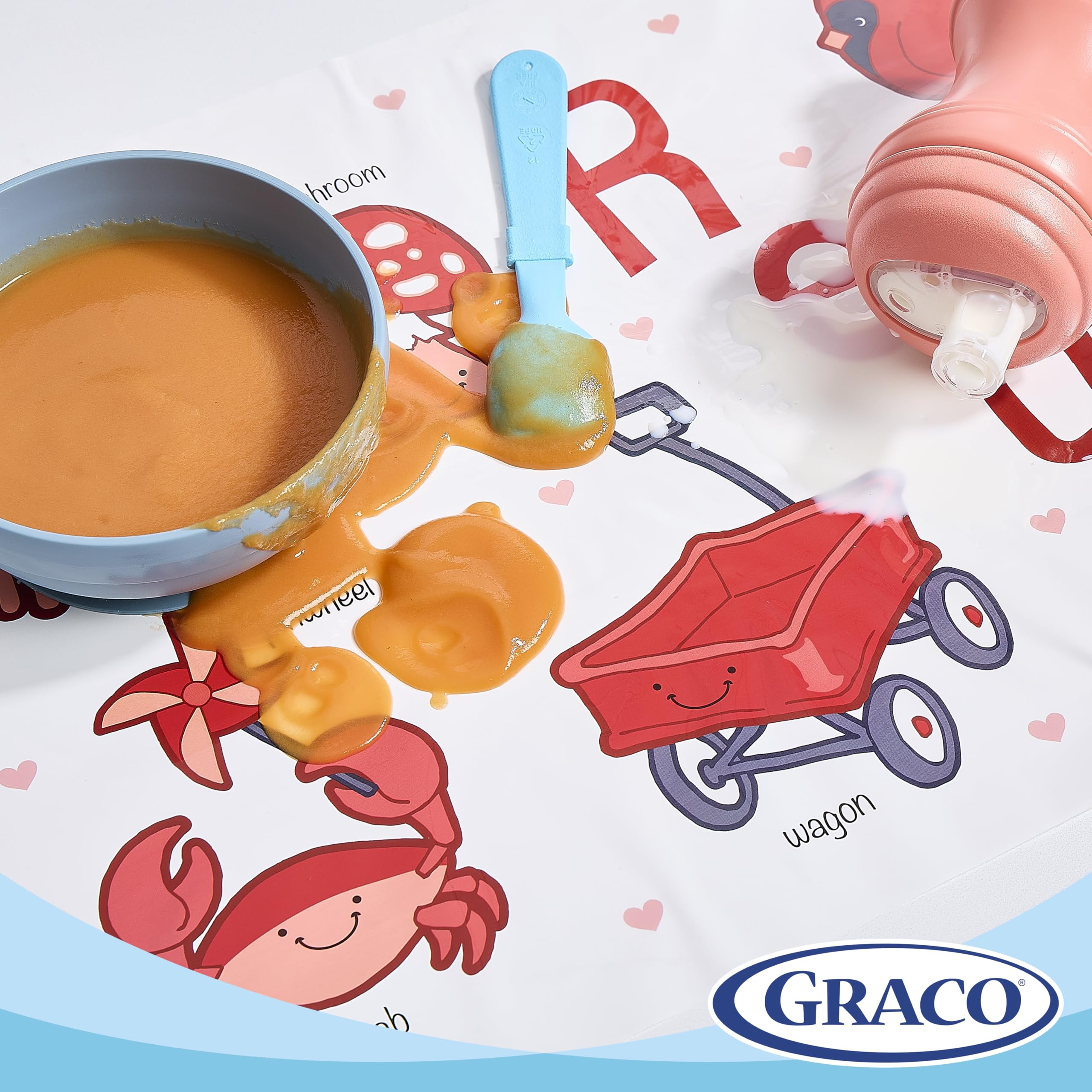 Foto 5 pulgar | Manteles Individuales Adhesivos Desechables Graco Baby 40 Unidades - Venta Internacional.
