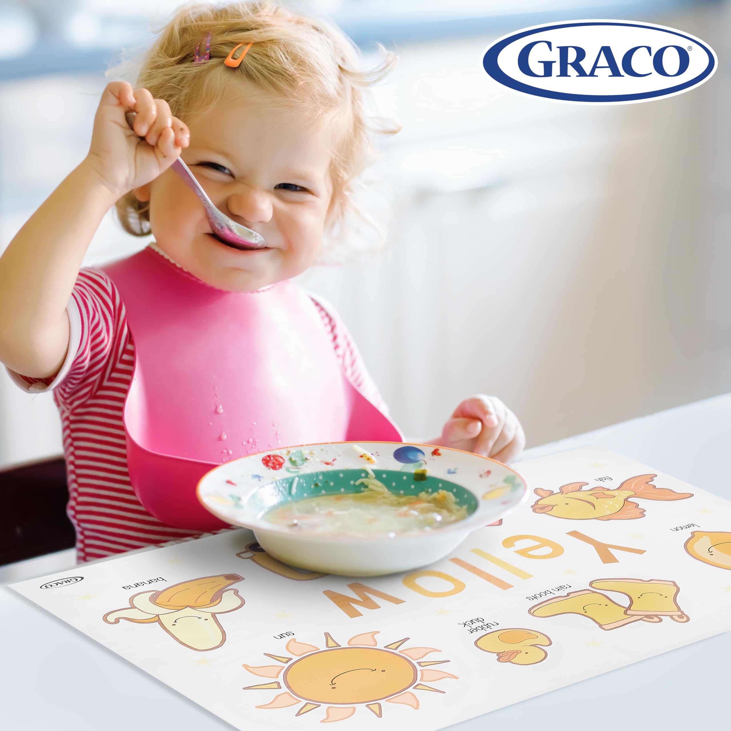 Foto 5 | Manteles Individuales Adhesivos Desechables Graco Baby 40 Unidades - Venta Internacional.
