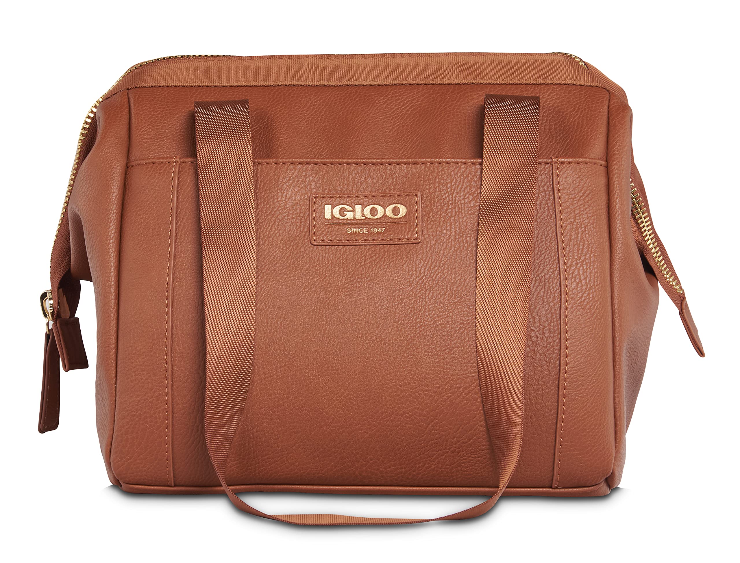 Foto 2 pulgar | Nevera Igloo Cognac Premium Luxe Con Capacidad Para 9 Latas - Venta Internacional.