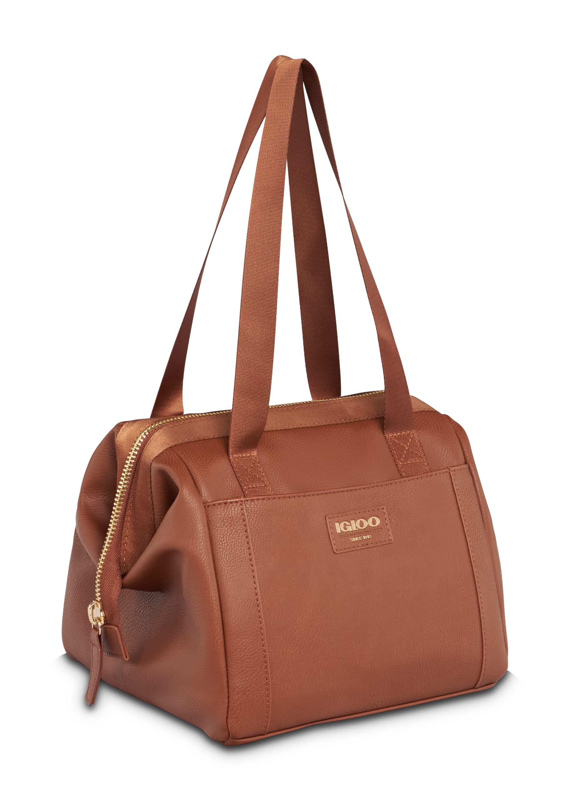 Foto 3 pulgar | Nevera Igloo Cognac Premium Luxe Con Capacidad Para 9 Latas - Venta Internacional.