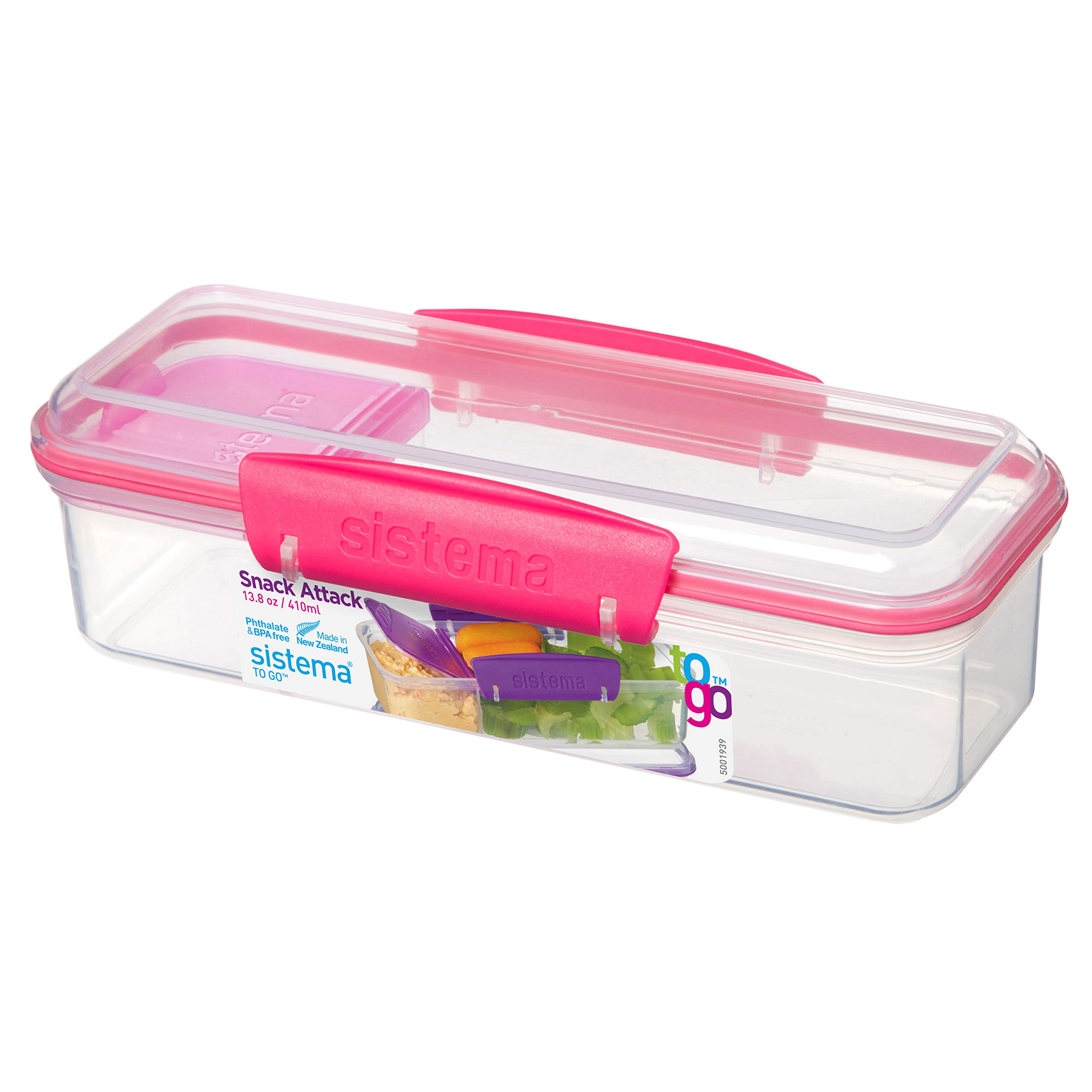Foto 5 pulgar | Contenedor Para Aperitivos Y Salsas Sistema Snack Attack To Go, 400 Ml - Venta Internacional.