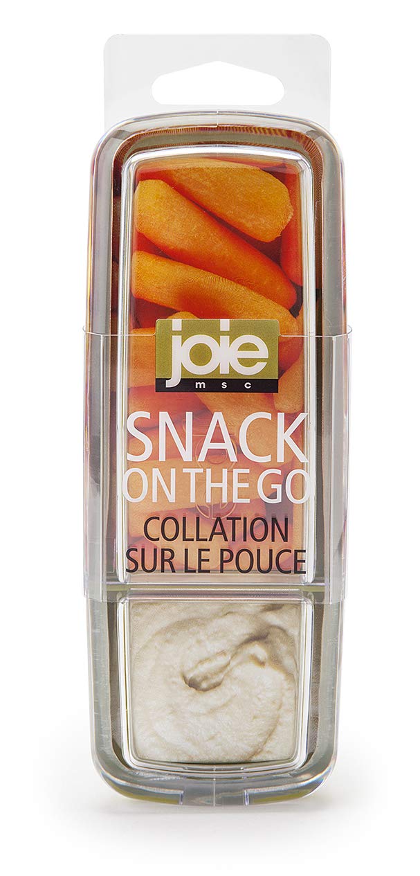 Foto 6 pulgar | Recipiente Para Aperitivos Joie Snack On The Go Divided, A Prueba De Fugas - Venta Internacional.
