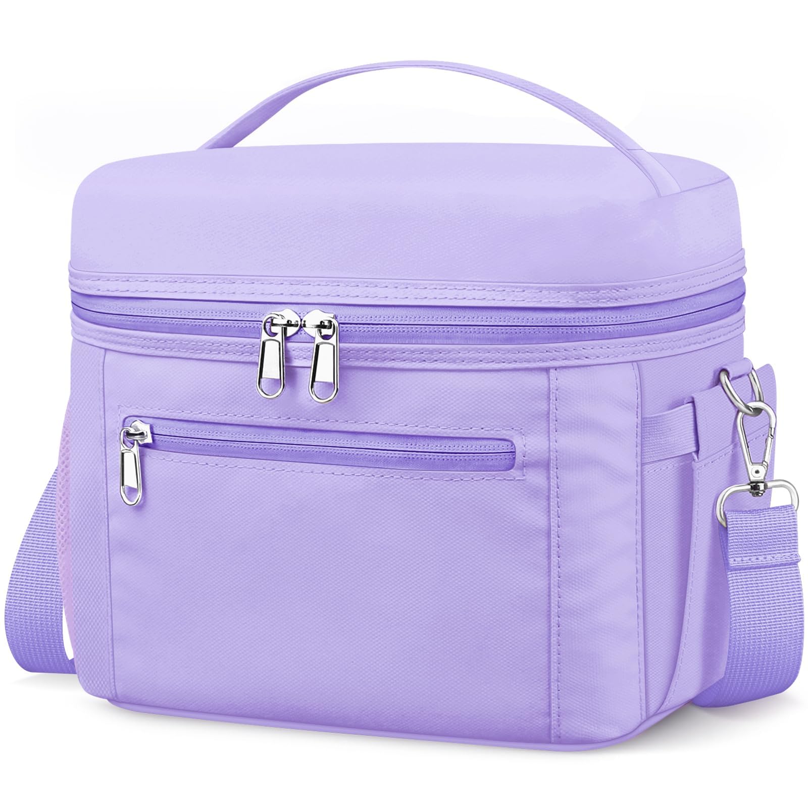 Foto 2 pulgar | Bolsa De Almuerzo Dalinda Para Mujer, Ligera Y Aislante, Color Morado - Venta Internacional.