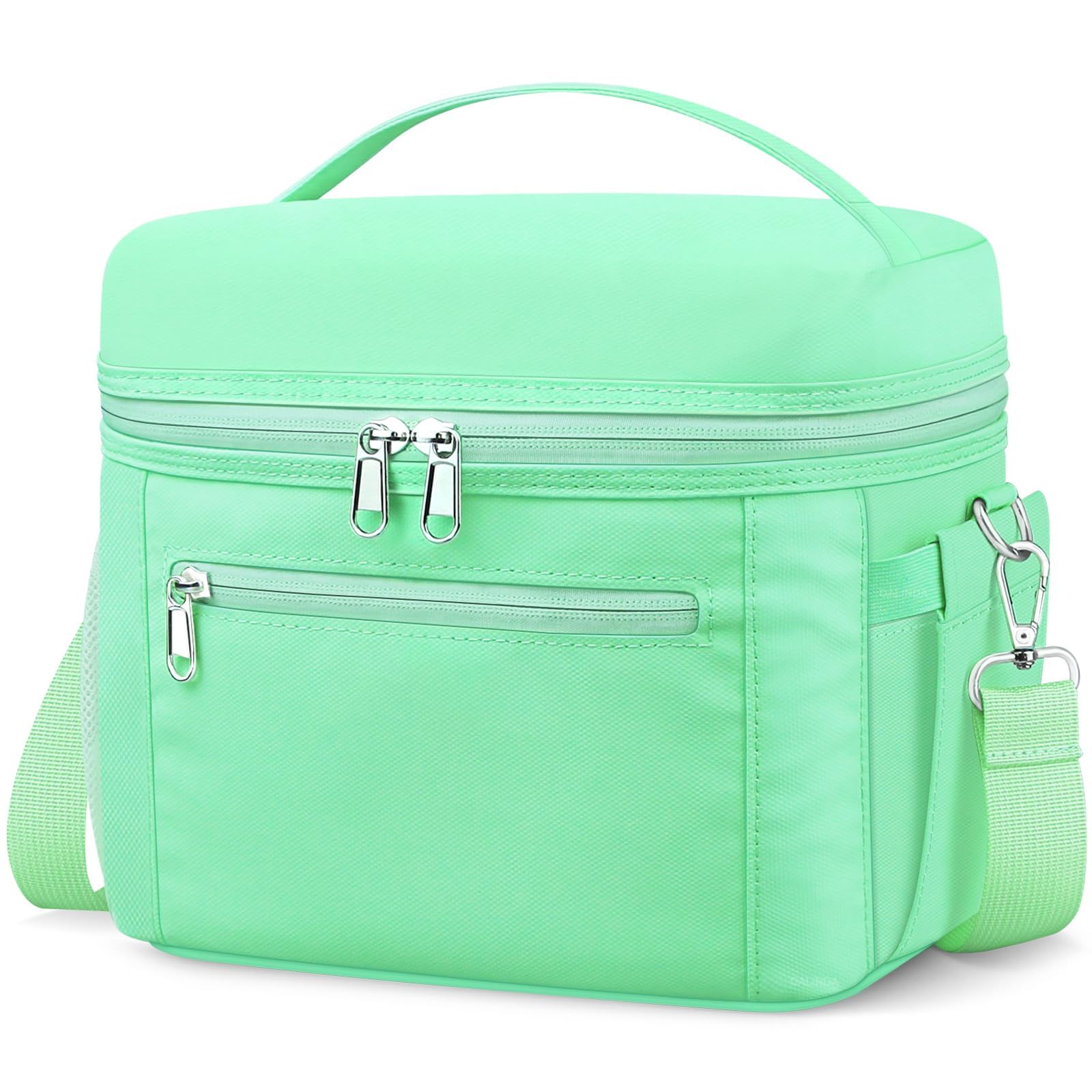 Foto 2 pulgar | Bolsa De Almuerzo Dalinda, Ligera, Aislante, A Prueba De Fugas, Color Verde Menta - Venta Internacional.